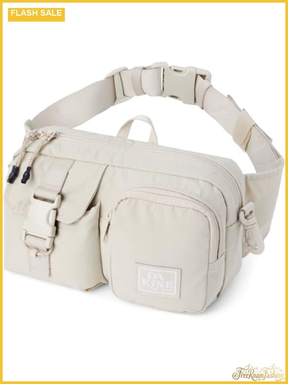 Convertible Crossbody Hip Pack Recycled Nylon Waist Bag